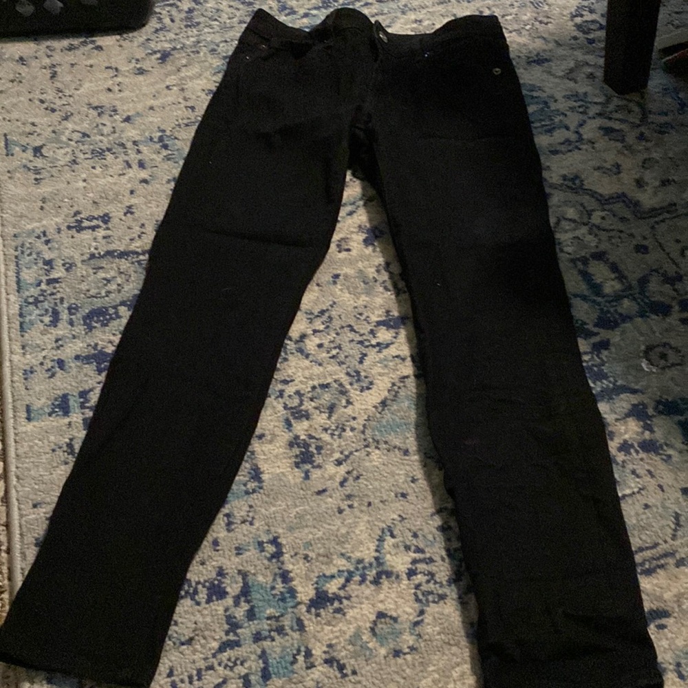 Black gap skinny jeans like new